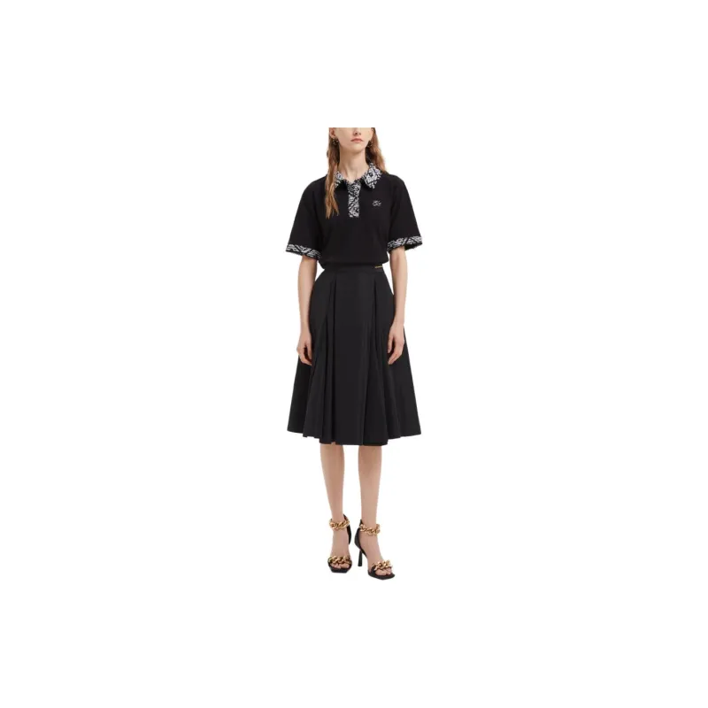 KARL LAGERFELD Polo Shirt Women's Black-2