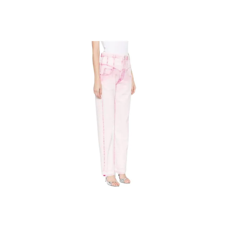 ISABEL MARANT Noemie Frayed Edge Straight Leg Jeans-3