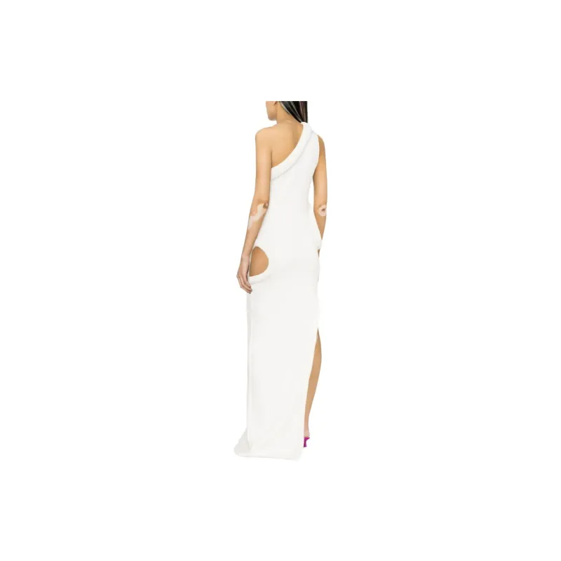 OFF-WHITE Sleeveless Dresses Women's White-2