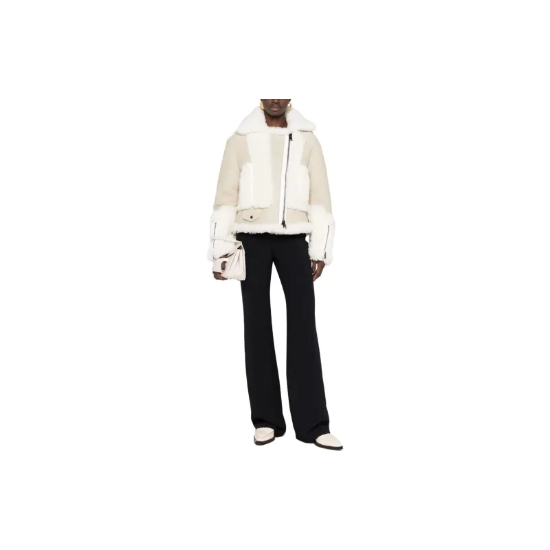 JIL SANDER High waisted Flared Trousers-2