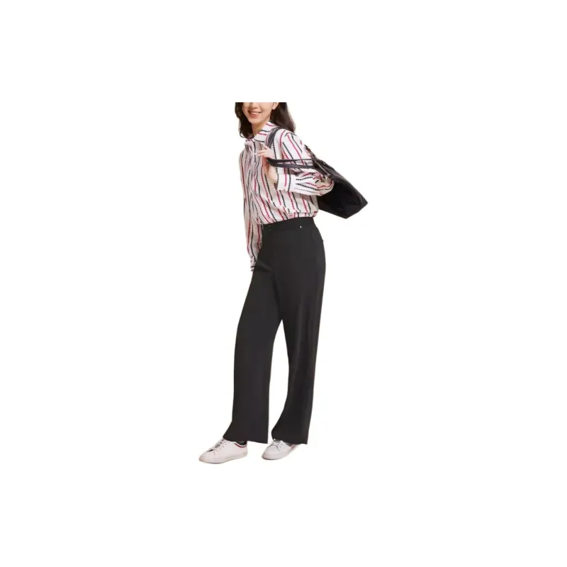 Tommy Hilfiger Casual Pants Women's Black L9I-2
