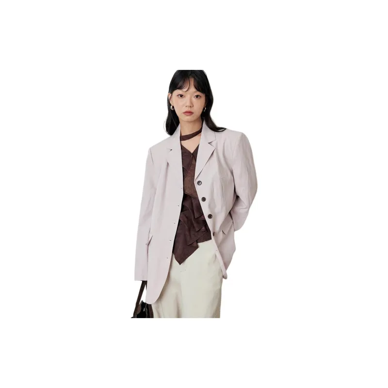 BLUEerror Business Suit Women's Snow Pink Purple-3