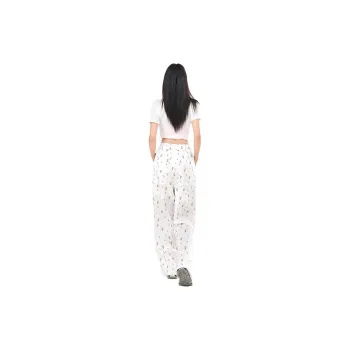 Kazakhstan Casual Pants Women's Pink Floral