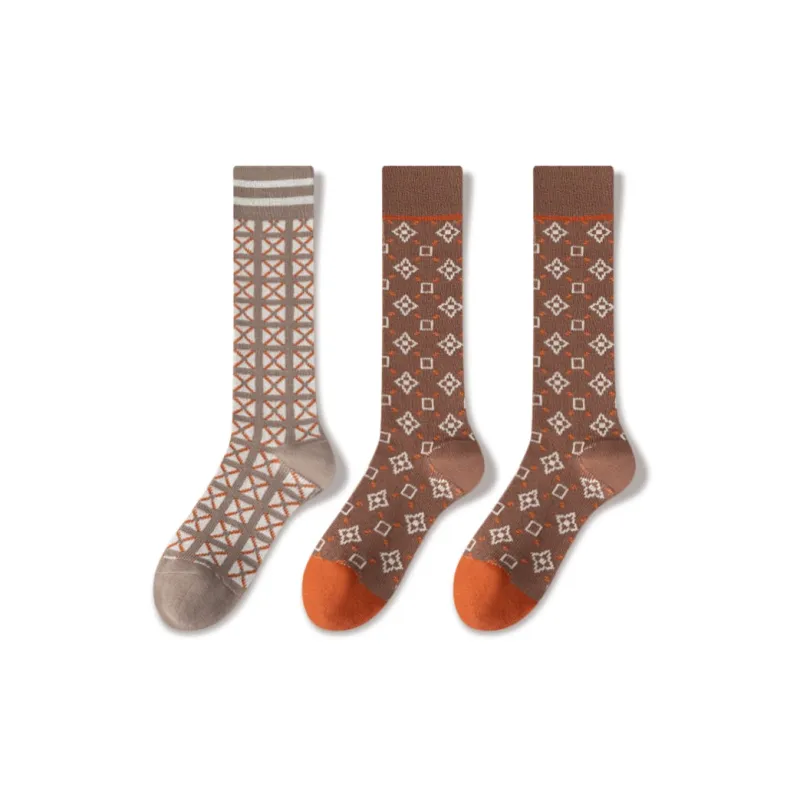 JIAZINI Knee High Socks Women's Combo Set-6
