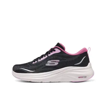 Skechers Sport Slip Resistant And Breathable Low Top Casual Shoes Women's Black Red
