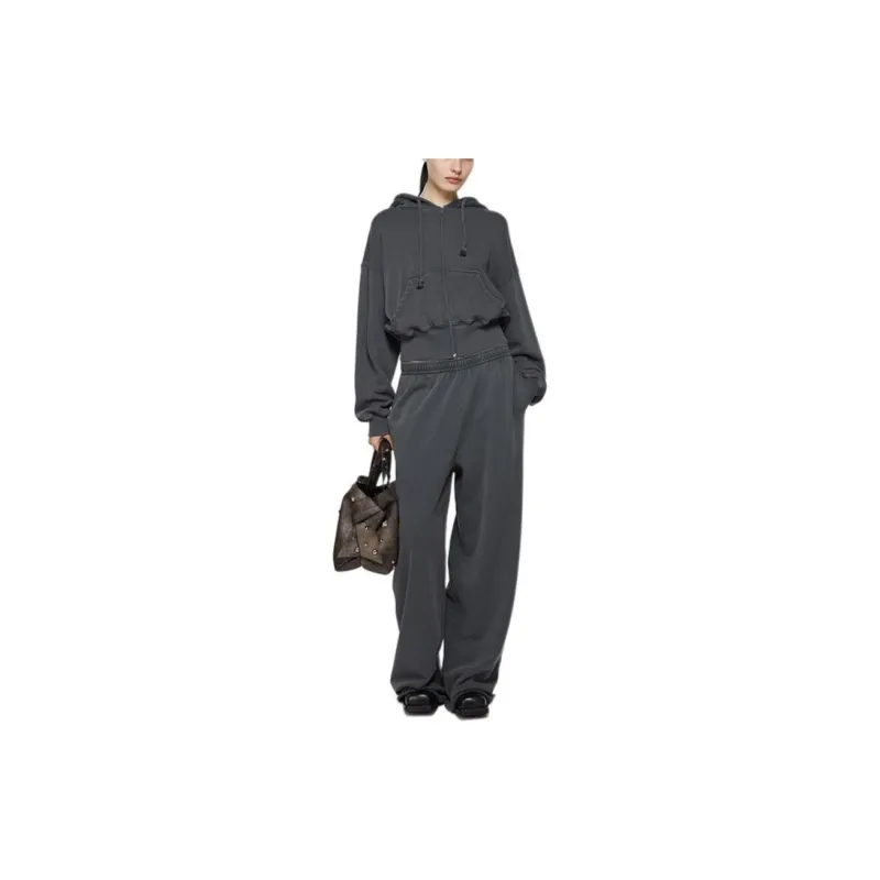 Acne Studios FW24 Casual Pants Women's Ocean Blue-1