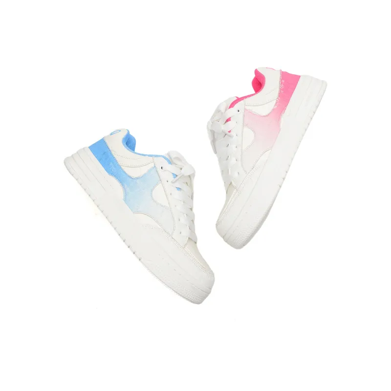Anime Story Slip Resistant, Abrasion Resistant, Lightweight, Breathable Low Top Skateboard Shoes Unisex Mismatched-21