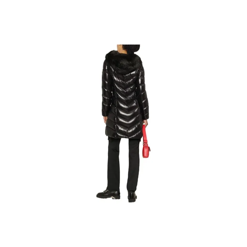 Moncler Down Jackets Women's Black-2