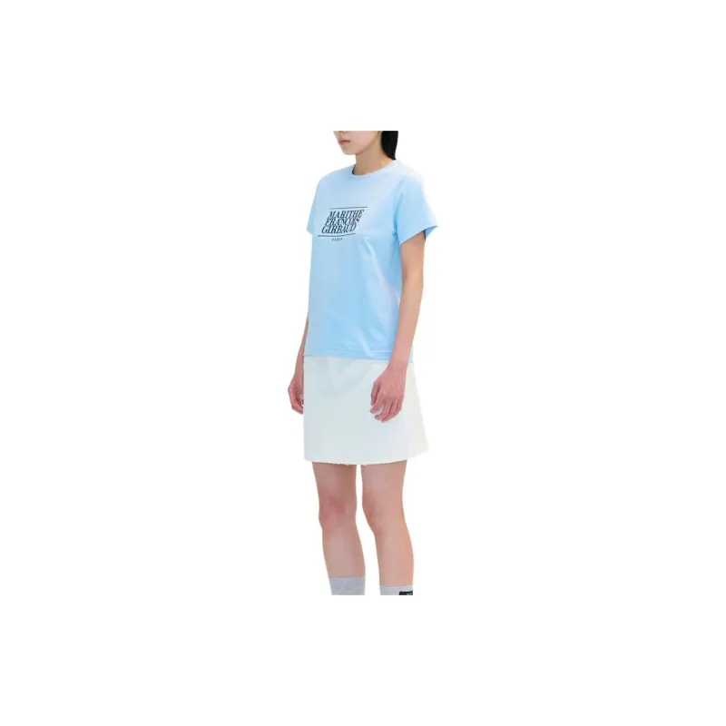 Marithe Francois Girbaud T Shirt Women's Sky Blue-4