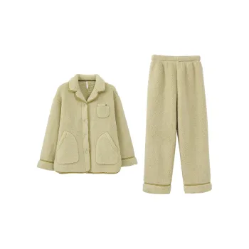 Aannsfam Pajama Set Women's Deep Grass Green