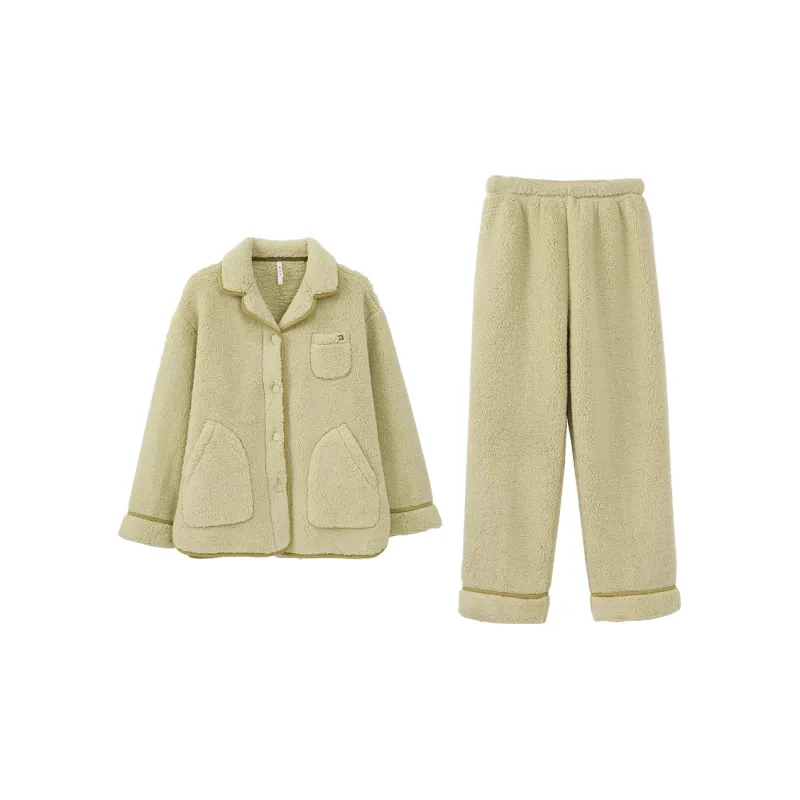 Aannsfam Pajama Set Women's Deep Grass Green-0