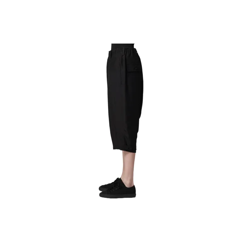 Yohji Yamamoto Casual Pants Women's Black-4