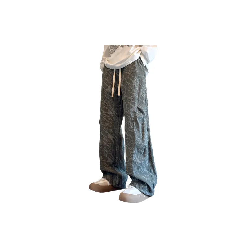 PAINT STAIN Casual Pants Unisex-19