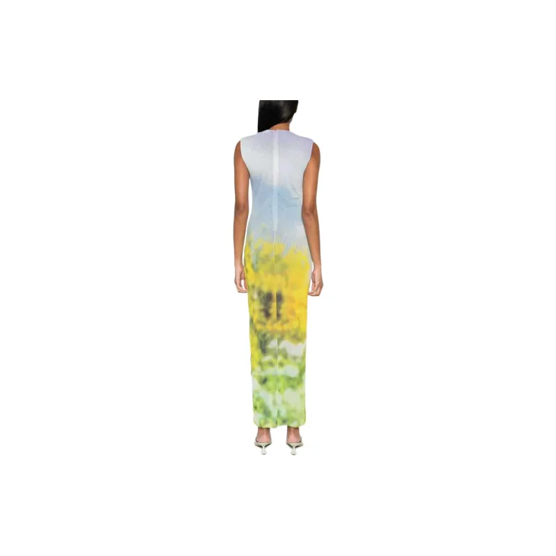 Acne Studios SS24 Sleeveless Dress Women's Yellow-2