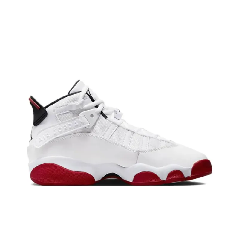 Jordan 6 Rings White University Red GS-1
