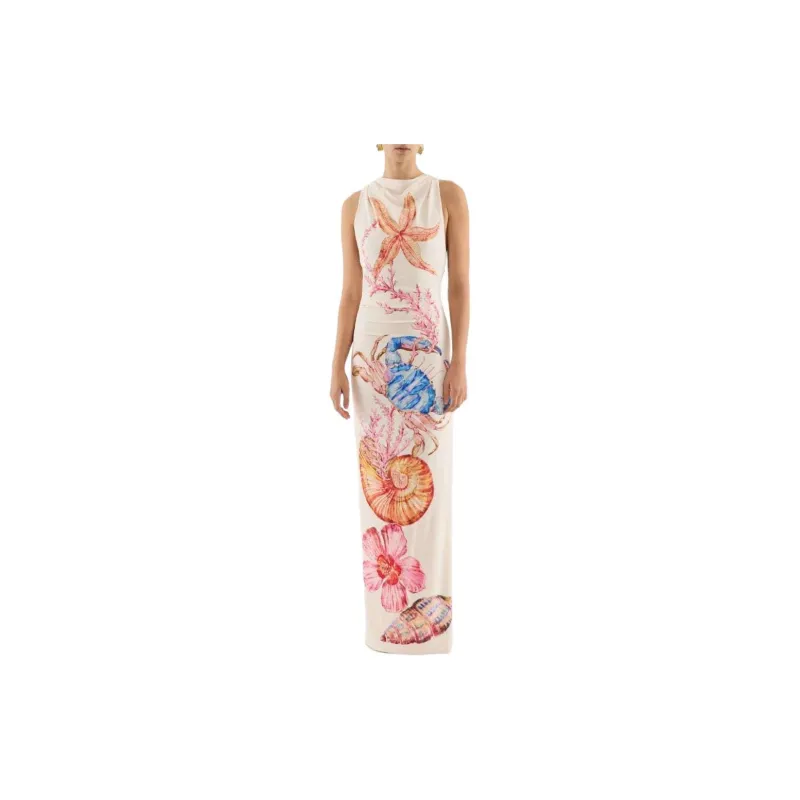 REBECCA VALLANCE SS24 Sleeveless Dress Women's Multicolor-1
