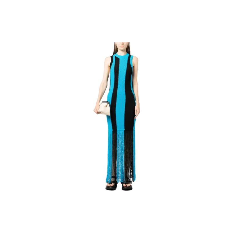 3.1 Phillip Lim Fringed Sleeveless Dress-1