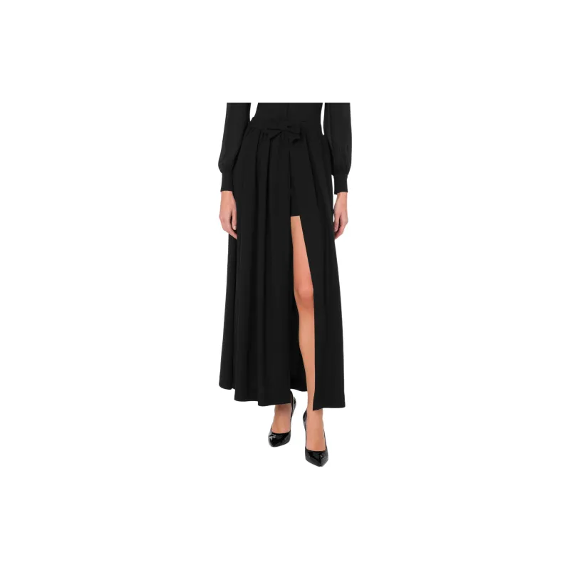 MOSCHINO Bow Detailed Pleated Skort-1