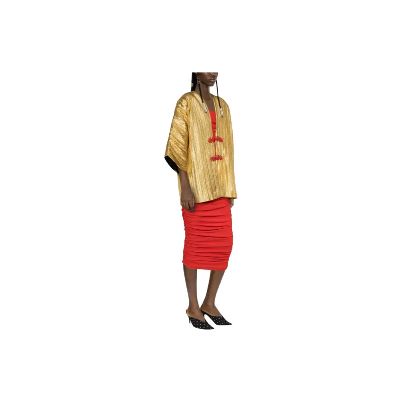 GUCCI Jackets Women's Gold-3