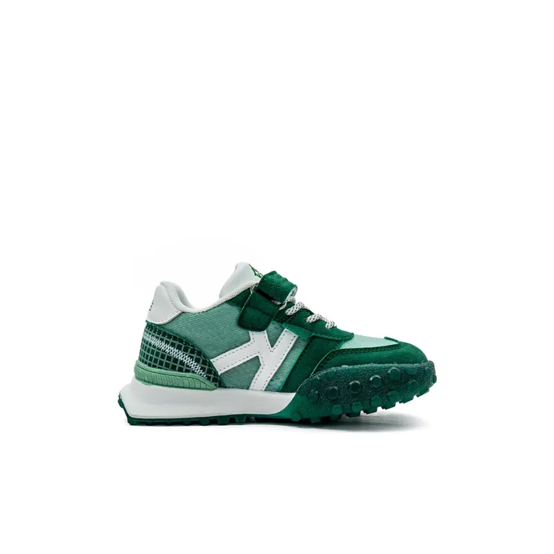 KAPPA KIDS Non slip Lightweight Kids Lifestyle Shoes White Green Kids'-1