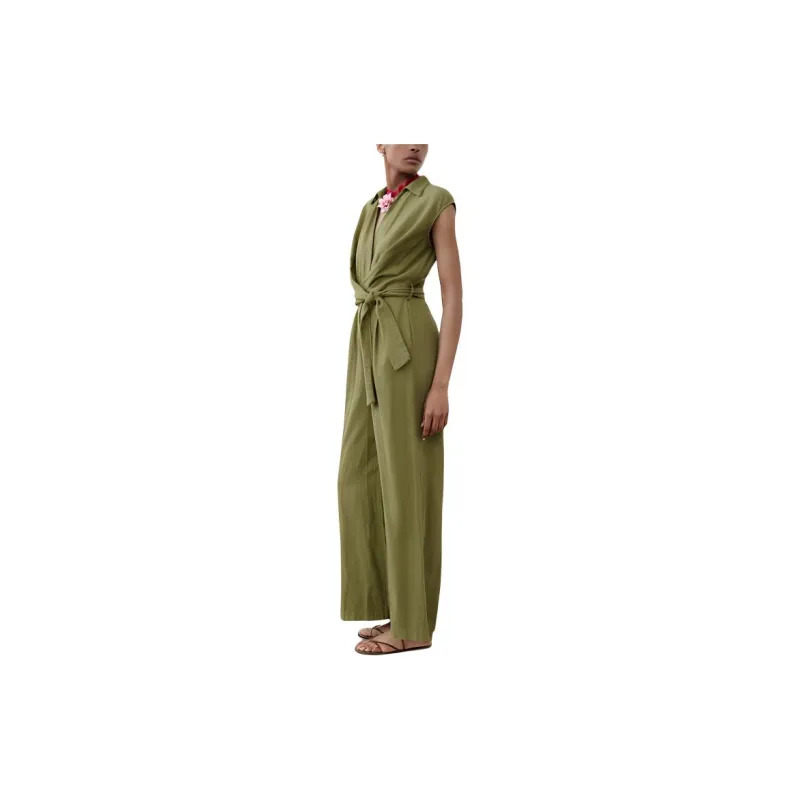 ZARA Jumpsuits Women's Green-4