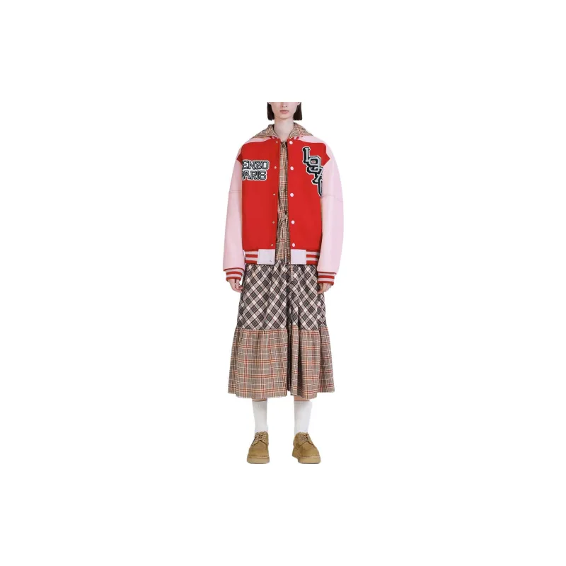 KENZO Tiger Varsity Bomber Jacket 'Medium Red'-3