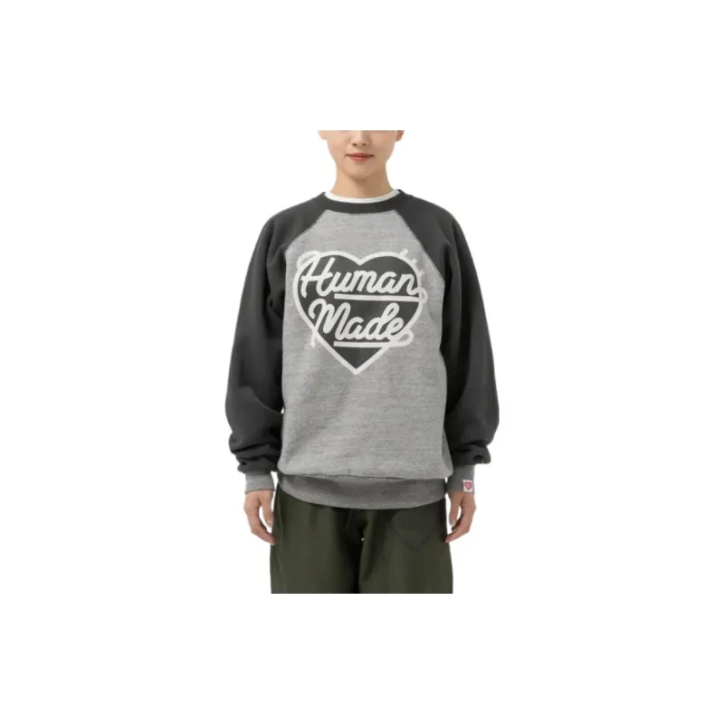 HUMAN MADE Heart Sweatshirt FW22 Grey-2