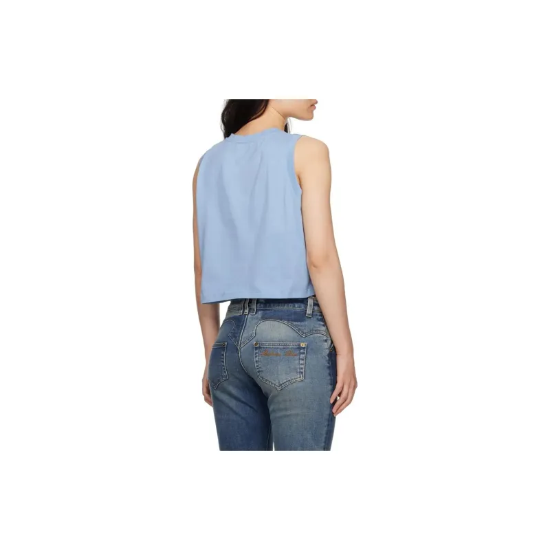 BALMAIN Tank Tops Women's Blue-4