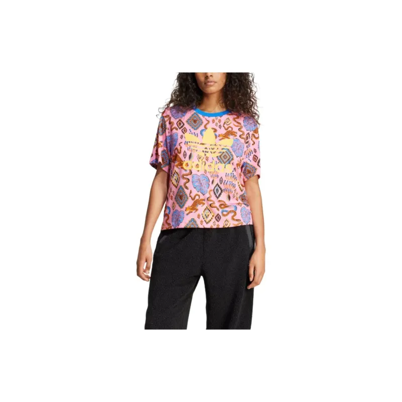 Adidas Originals Adidas X Farm Rio Trefoil Tee-1