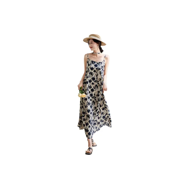 Itisf4 Slip Dress Women's Floral Color-2