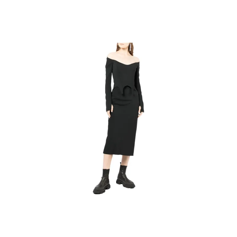 DION LEE Arch Longline Corset Dress-1