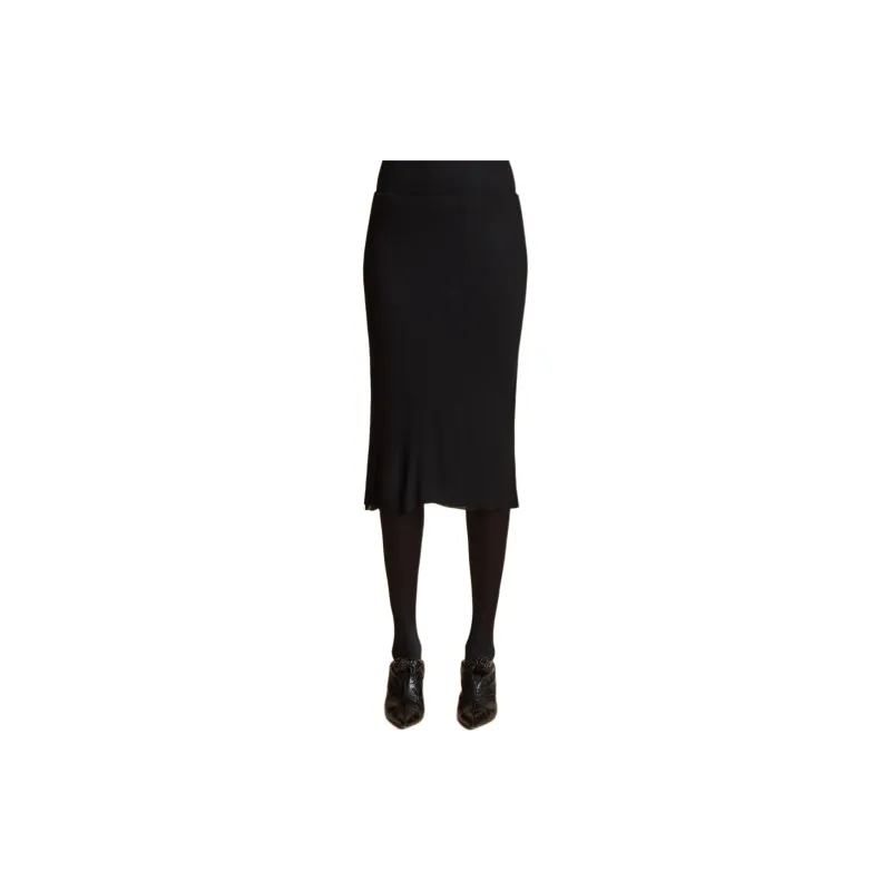 KHAITE Leema Skirt 'Black'-3