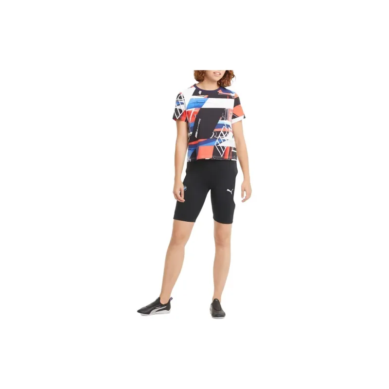 PUMA BMW Sports Shorts Women's Black-2