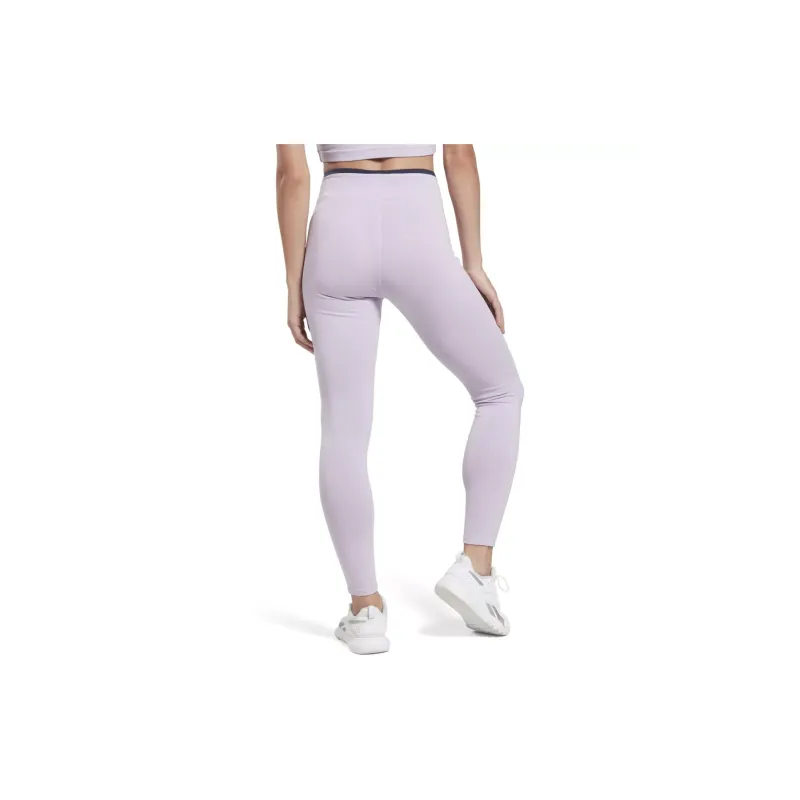Reebok RIE COTTON LEGGING Leggings Women's Purple-2