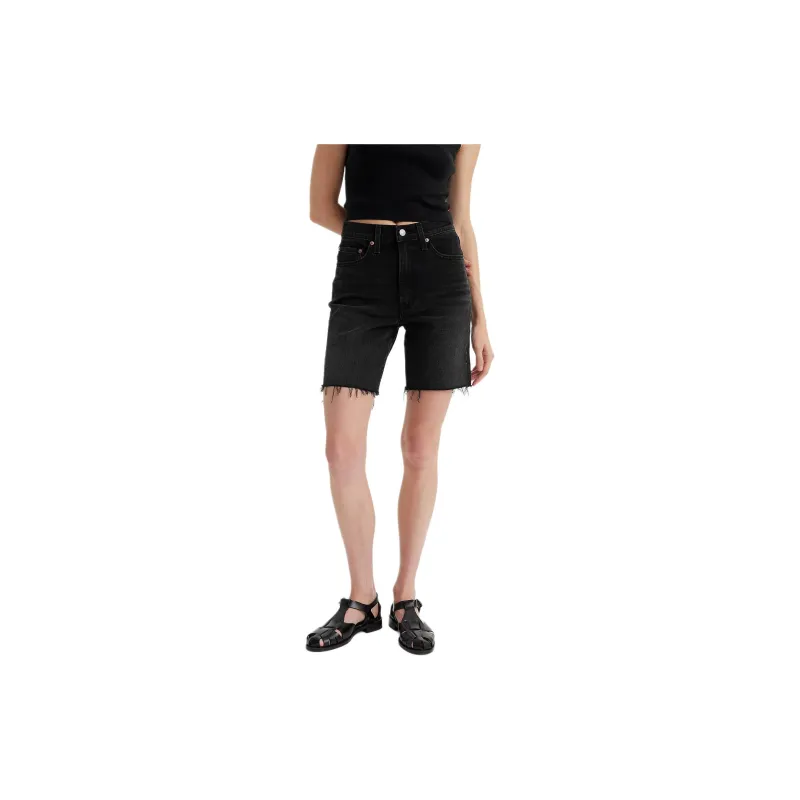 Levi's Denim Shorts Women's Black-1