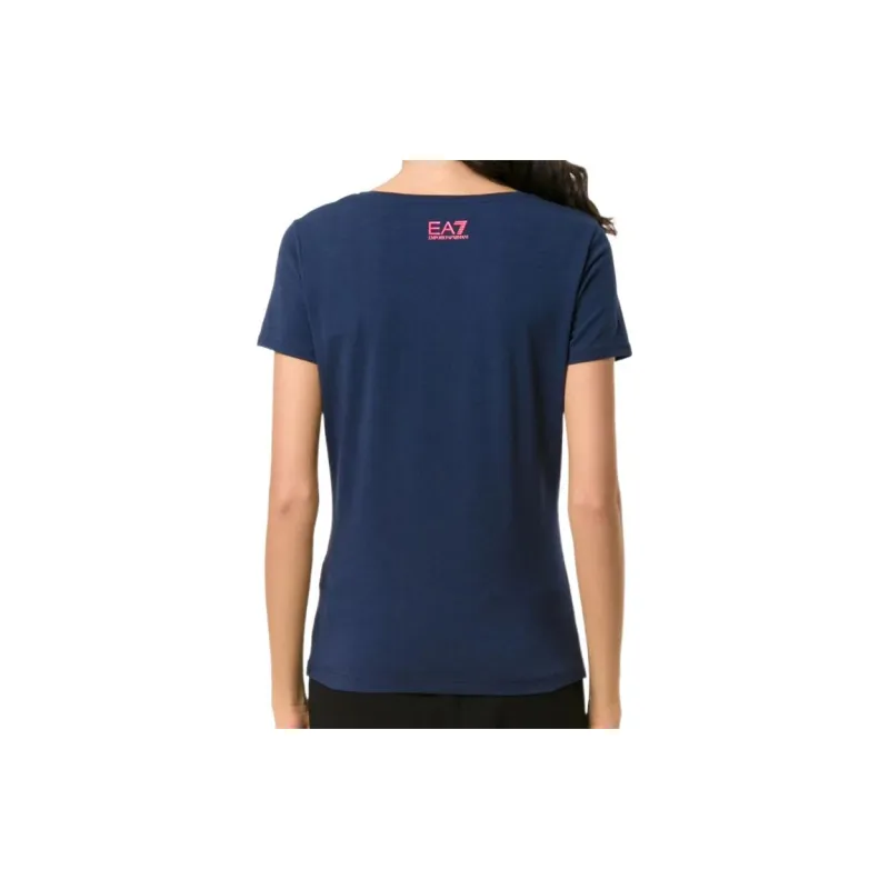 EMPORIO ARMANI EA7 SS22 T Shirt Women's Dark Blue-2