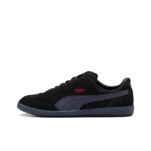 PUMA RETRO Slip Resistant Low Top Skateboard Shoes Unisex Black Gray