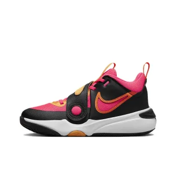 Nike Team Hustle D11 GS 'Black Hot Punch'