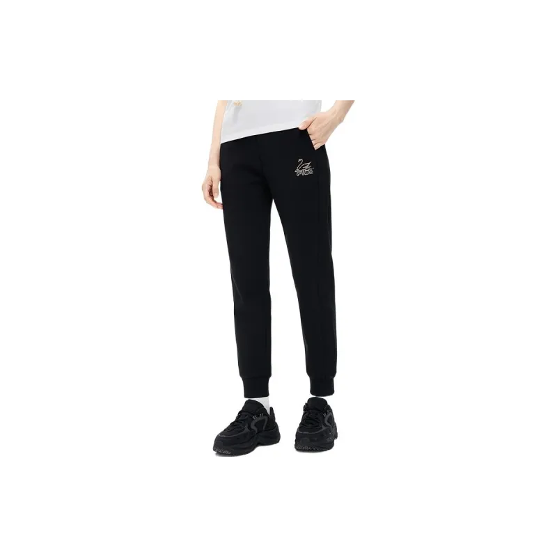 FILA Knitted Sweatpants Women's Black-2
