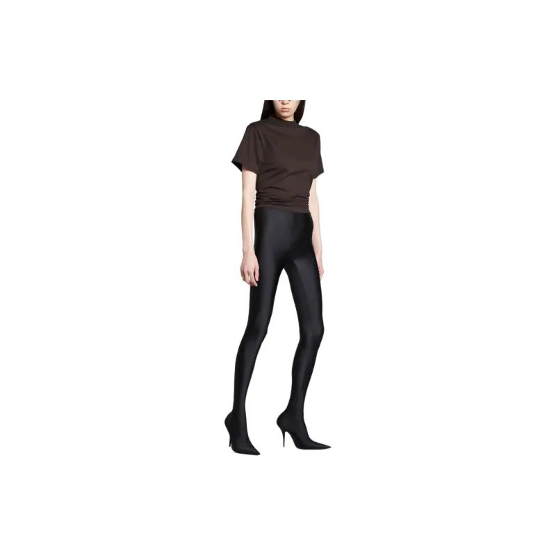 Balenciaga T Shirt, Regular Fit Women's Black-2