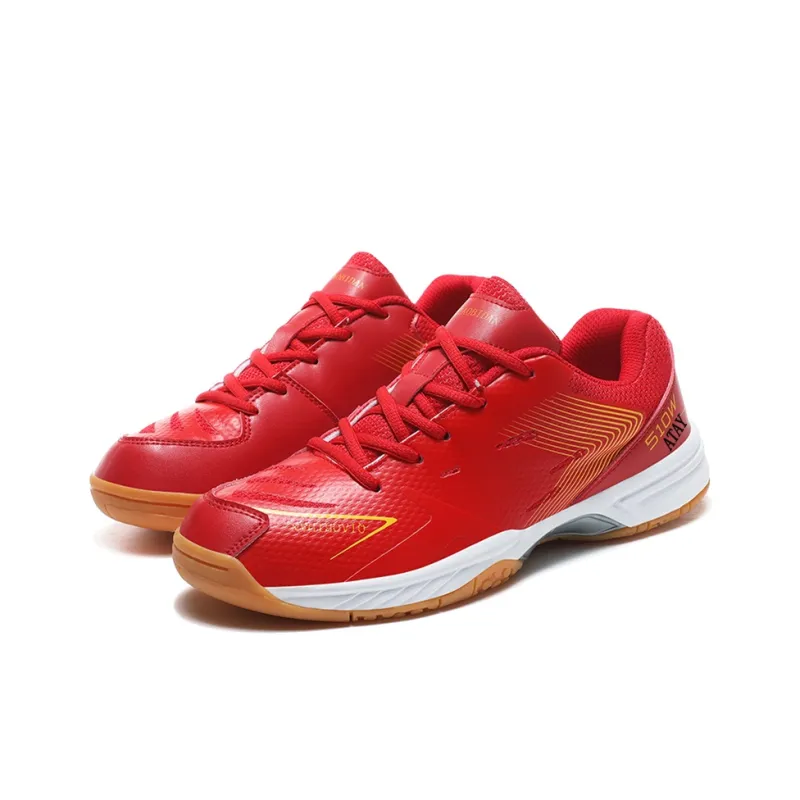 ATAY Cushioned Slip-Resistant Abrasion-Resistant Breathable Low-Top Badminton Shoes Unisex-12