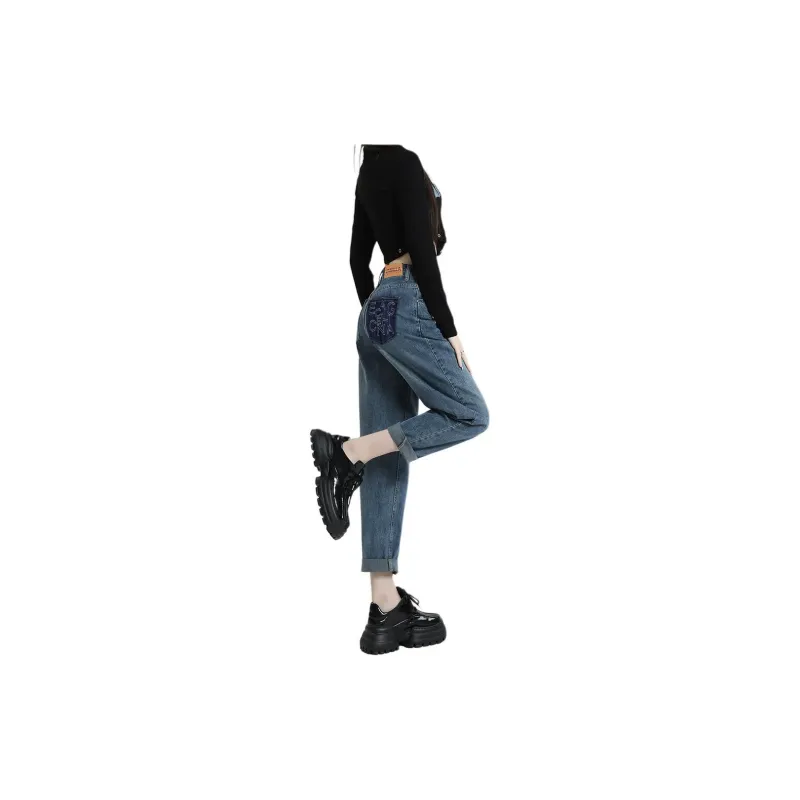 Weixi Jeans Women's Vintage Blue-10