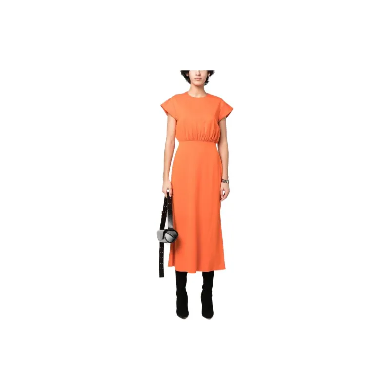 SportMax Crewneck Short-Sleeved Dress-1