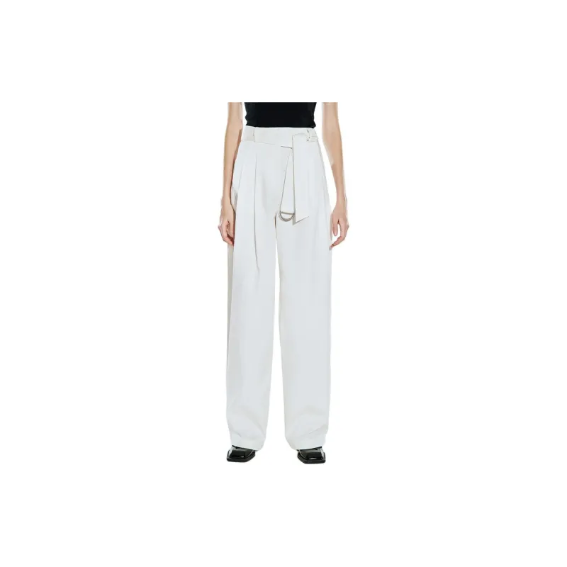 COVERINS Casual Pants Women's Raw White-2