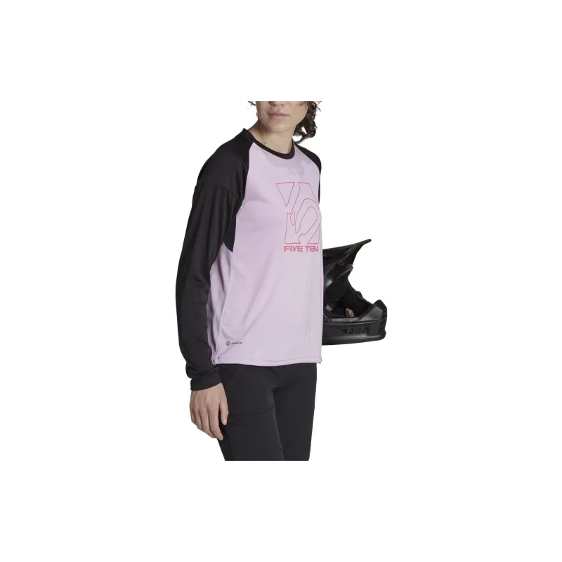 Adidas Free Shipping With AdiClub Five Ten Long Sleeve Jersey Bca Tee-4