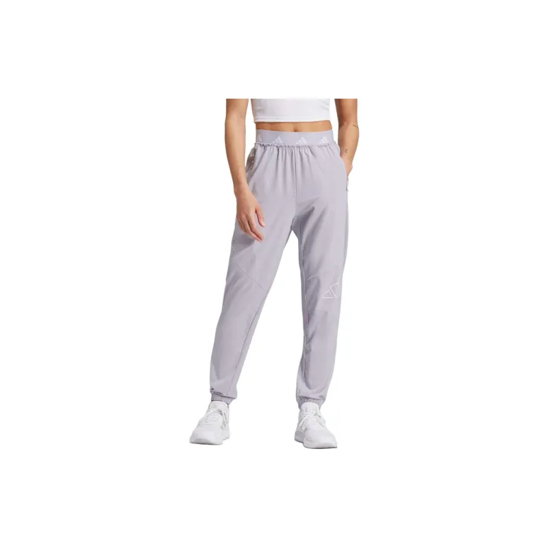 Adidas Athletic Trousers Women's Glory Gray-2