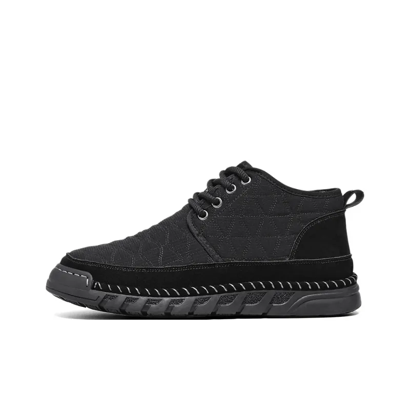 Bull charm Men's Casual Shoes Men Mid Top-0
