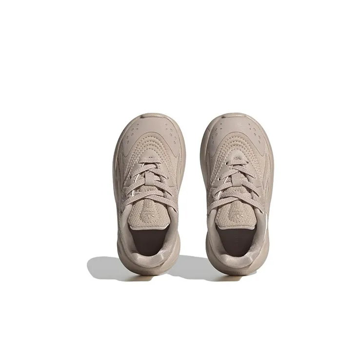 Adidas Originals Ozelia EL Low Top Sports Casual Shoes Brown Infant And Toddler-4
