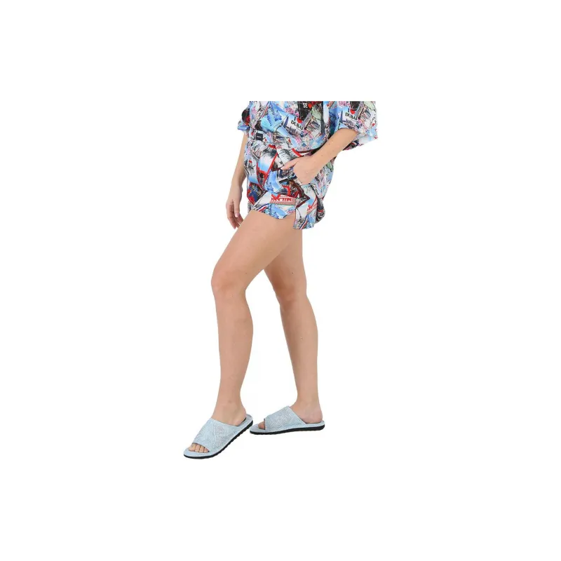 Balenciaga Casual Shorts Regular Women's Blue-5