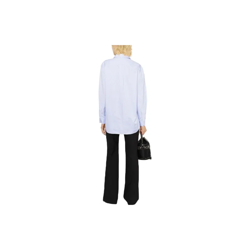 SAINT LAURENT Shirts Women's Blue-2